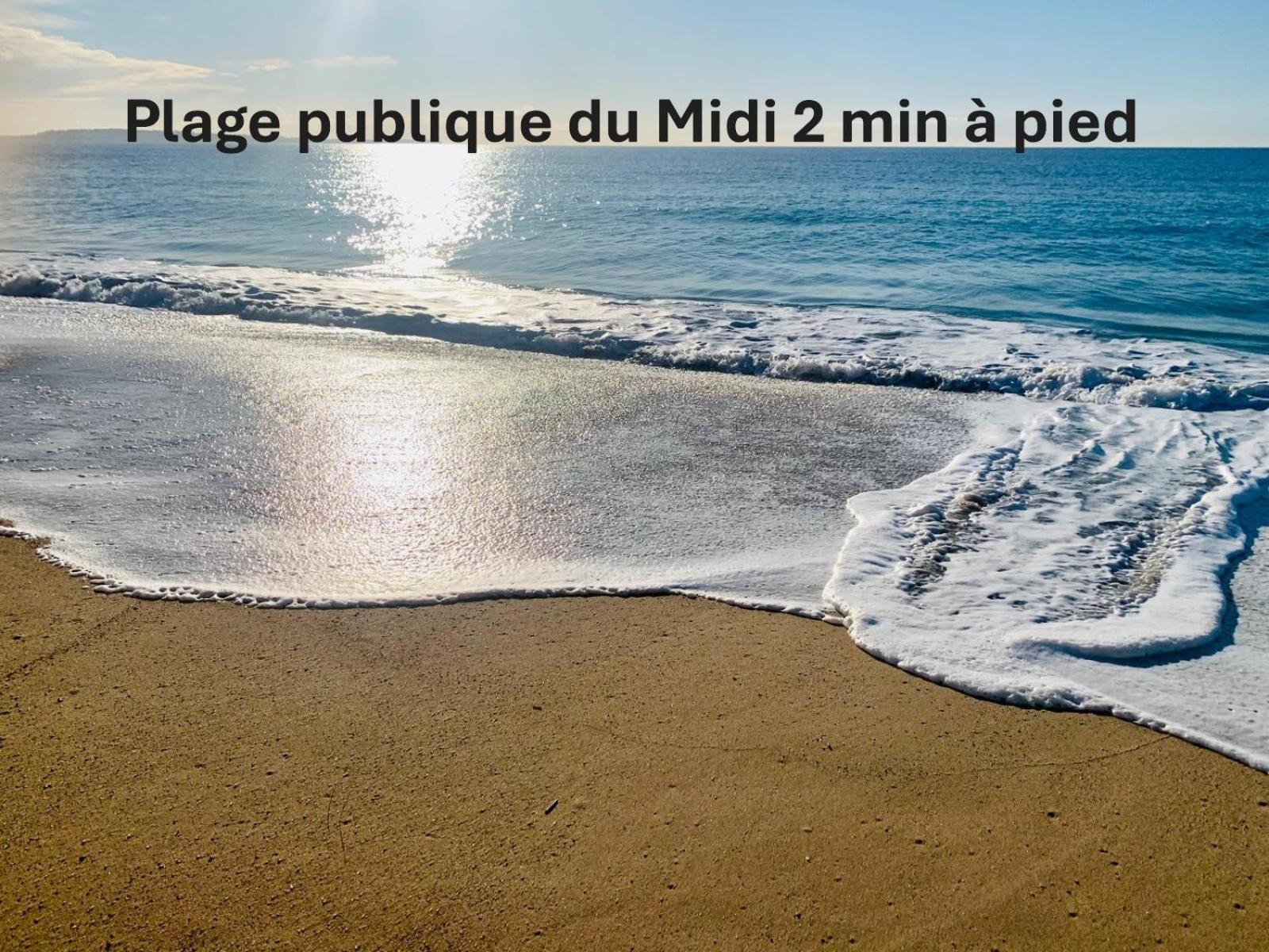 קאן Studio Lumineux 200 M Des Plages A0B192 מראה חיצוני תמונה